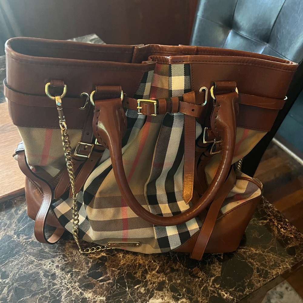 Authentic Burberry Bridle
